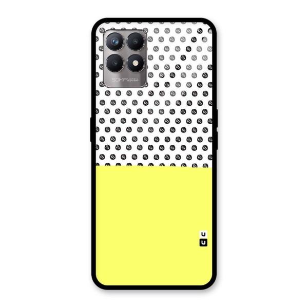 Plain and Pattern Glass Back Case for Realme 8i