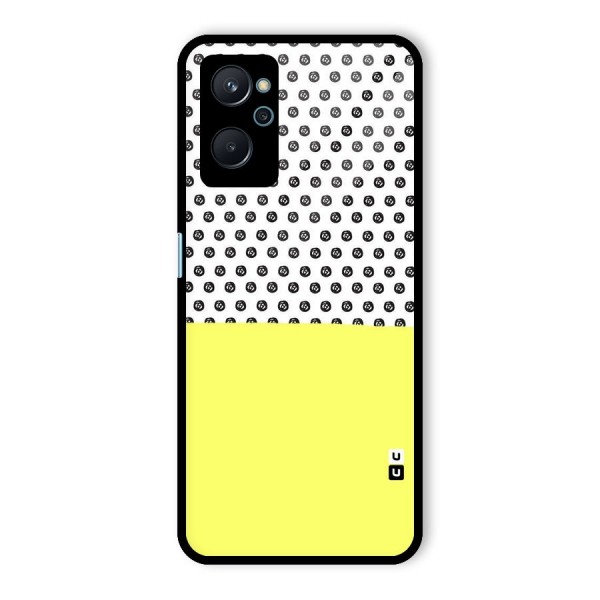 Plain and Pattern Glass Back Case for Realme 9i