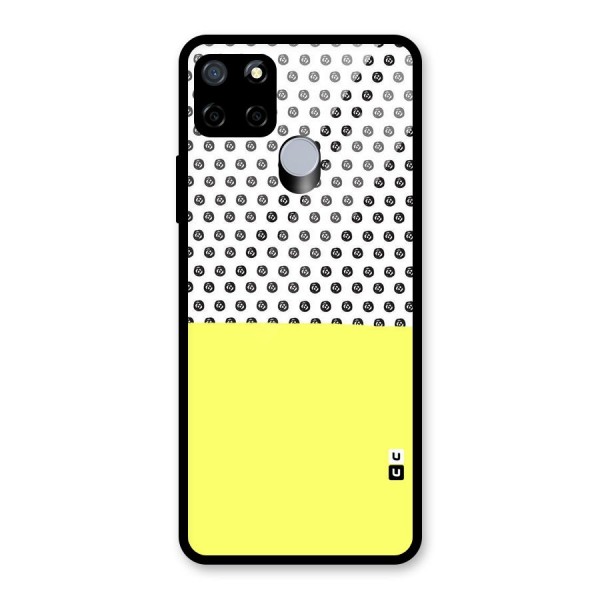 Plain and Pattern Glass Back Case for Realme C15