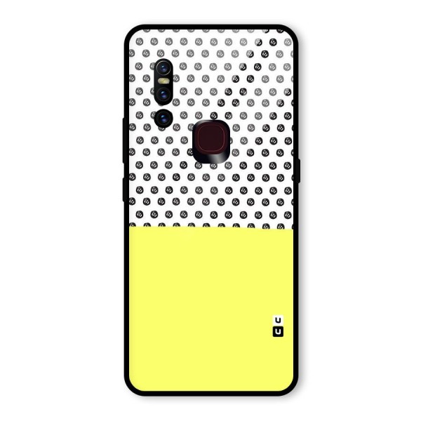 Plain and Pattern Glass Back Case for Vivo V15