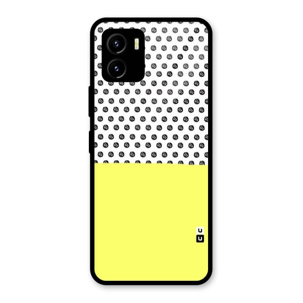 Plain and Pattern Glass Back Case for Vivo Y15s