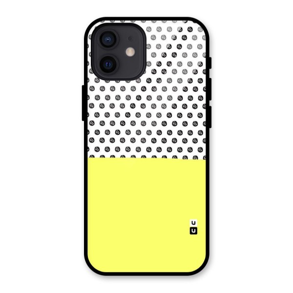 Plain and Pattern Glass Back Case for iPhone 12