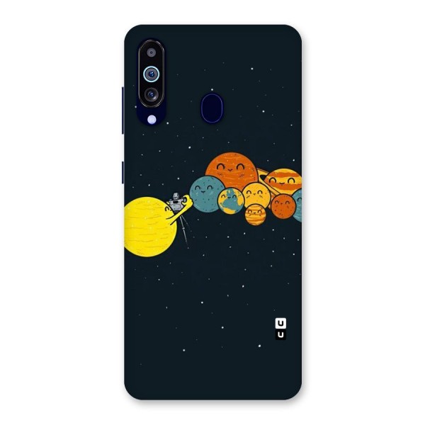 Planet Family Back Case for Galaxy A60