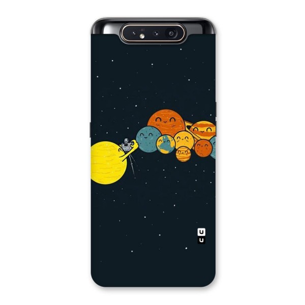 Planet Family Back Case for Galaxy A80