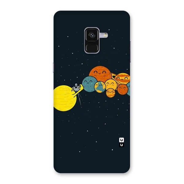 Planet Family Back Case for Galaxy A8 Plus