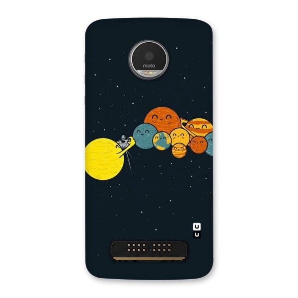 Planet Family Back Case for Moto Z Play