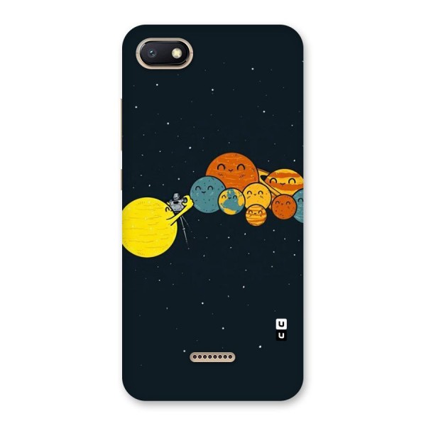 Planet Family Back Case for Redmi 6A