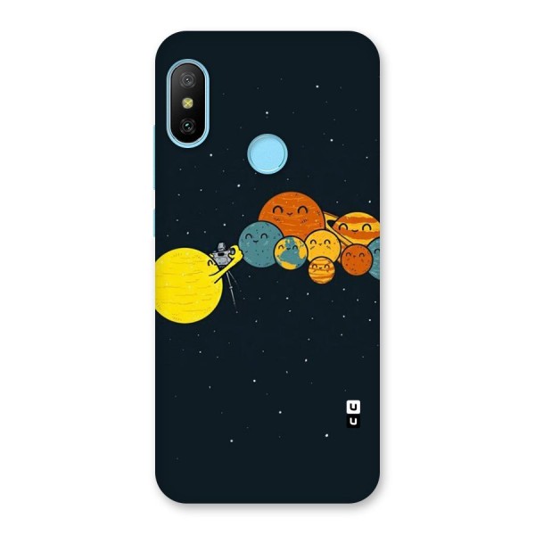 Planet Family Back Case for Redmi 6 Pro