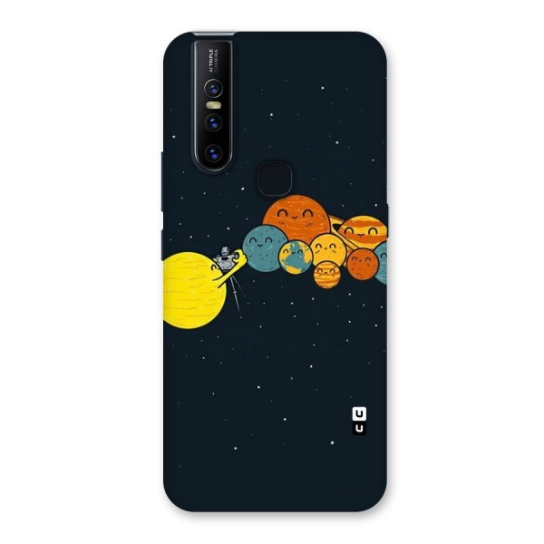 Planet Family Back Case for Vivo V15