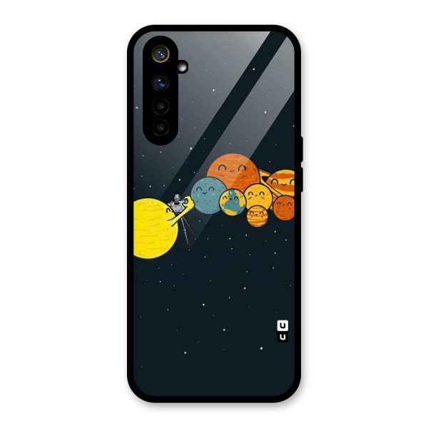 Planet Family Glass Back Case for Realme 6