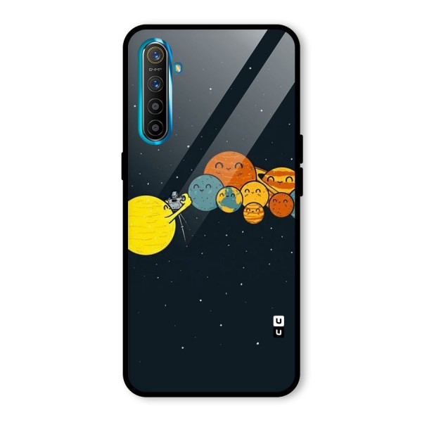 Planet Family Glass Back Case for Realme XT