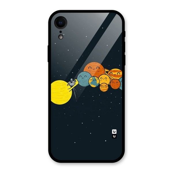 Planet Family Glass Back Case for XR