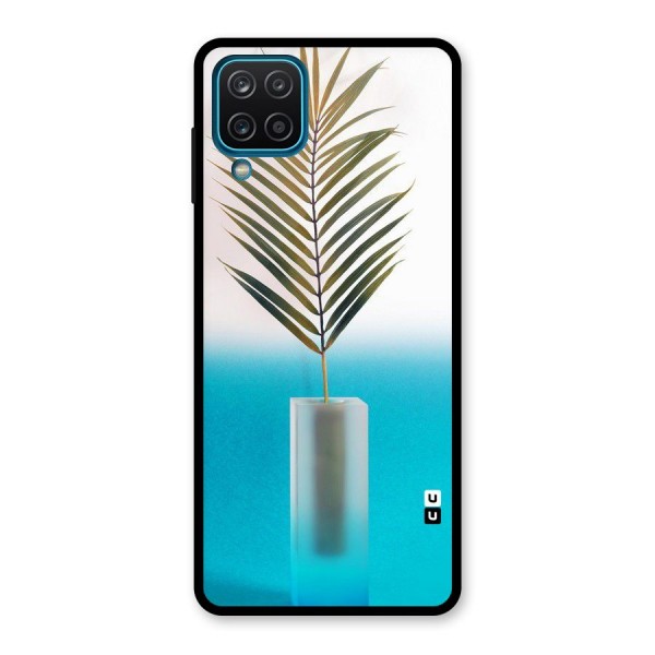 Plant Home Art Glass Back Case for Galaxy A12