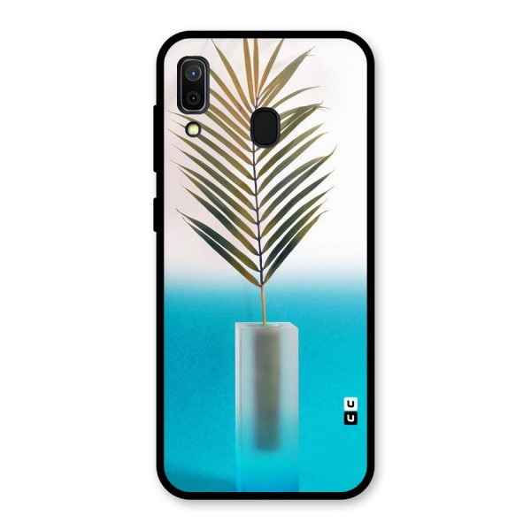 Plant Home Art Glass Back Case for Galaxy A30