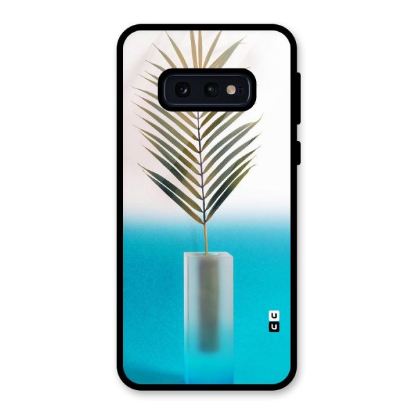 Plant Home Art Glass Back Case for Galaxy S10e