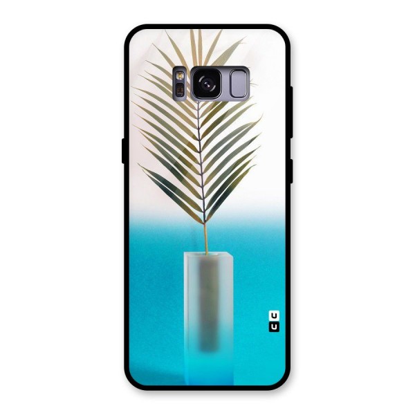 Plant Home Art Glass Back Case for Galaxy S8