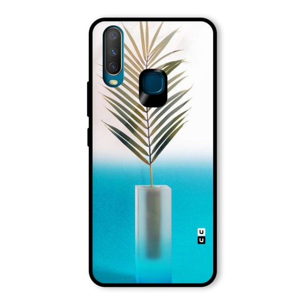 Plant Home Art Glass Back Case for Vivo Y12