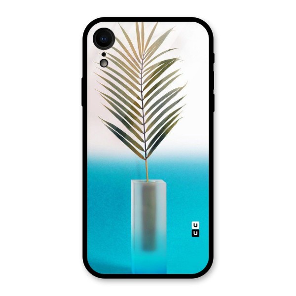 Plant Home Art Glass Back Case for XR