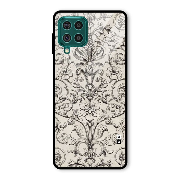 Pleasing Artsy Design Glass Back Case for Galaxy F62