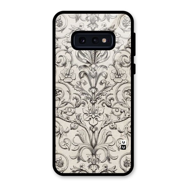 Pleasing Artsy Design Glass Back Case for Galaxy S10e