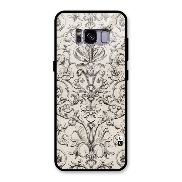 Pleasing Artsy Design Glass Back Case for Galaxy S8