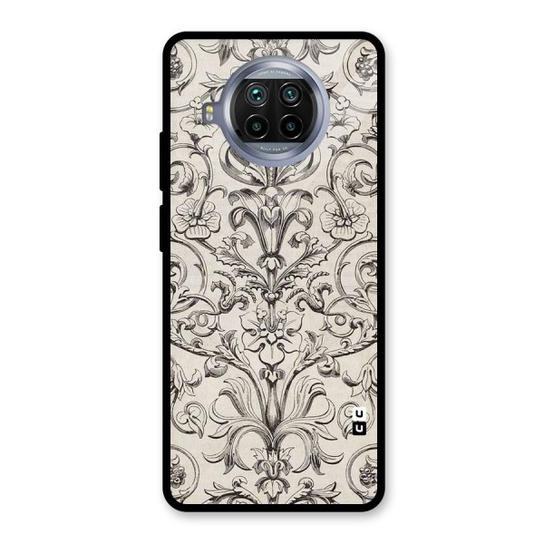 Pleasing Artsy Design Glass Back Case for Mi 10i