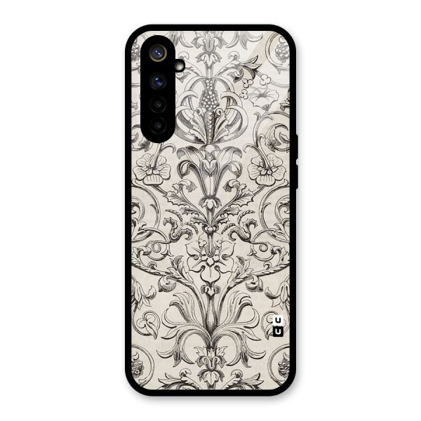 Pleasing Artsy Design Glass Back Case for Realme 6