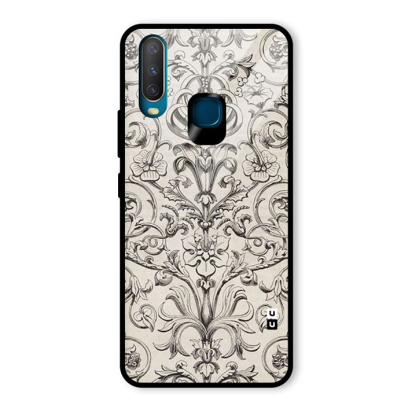 Pleasing Artsy Design Glass Back Case for Vivo Y12