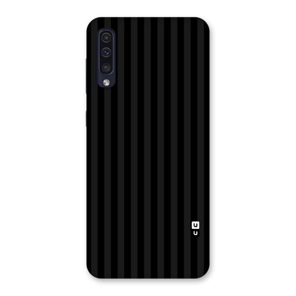 Pleasing Dark Stripes Back Case for Galaxy A50