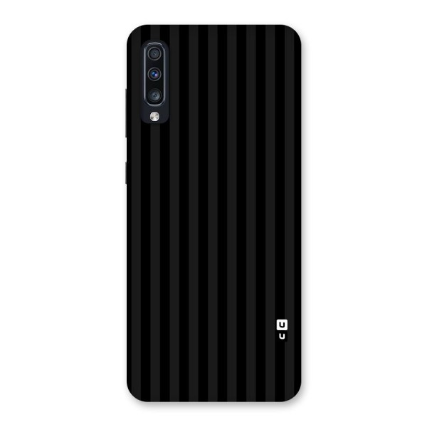 Pleasing Dark Stripes Back Case for Galaxy A70