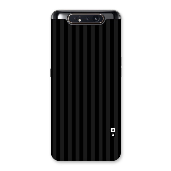 Pleasing Dark Stripes Back Case for Galaxy A80