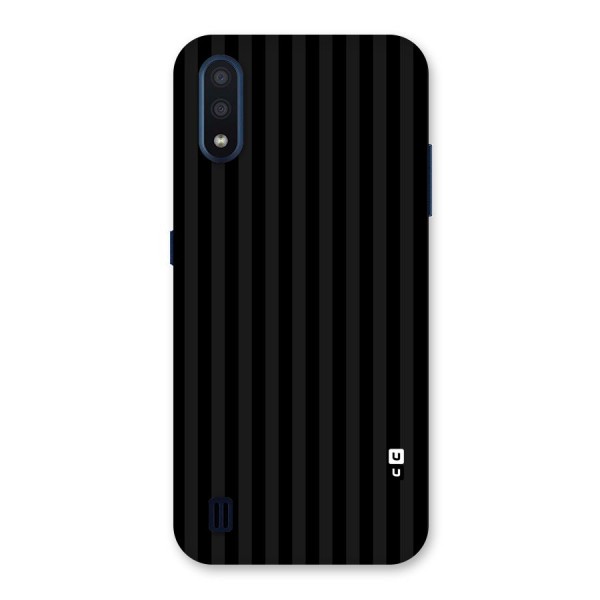 Pleasing Dark Stripes Back Case for Galaxy M01