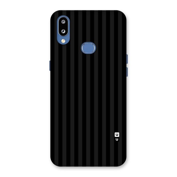 Pleasing Dark Stripes Back Case for Galaxy M01s