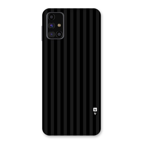 Pleasing Dark Stripes Back Case for Galaxy M31s