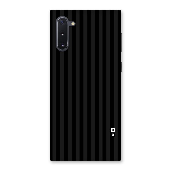 Pleasing Dark Stripes Back Case for Galaxy Note 10