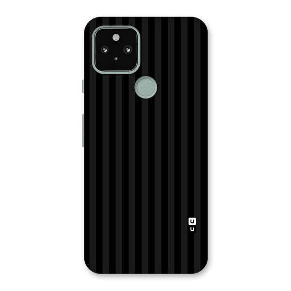 Pleasing Dark Stripes Back Case for Google Pixel 5