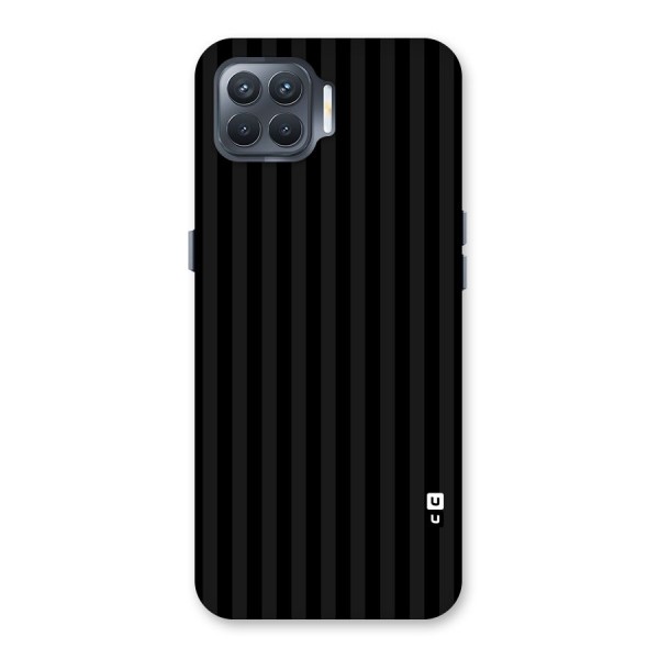 Pleasing Dark Stripes Back Case for Oppo F17 Pro