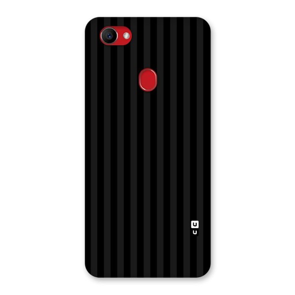 Pleasing Dark Stripes Back Case for Oppo F7