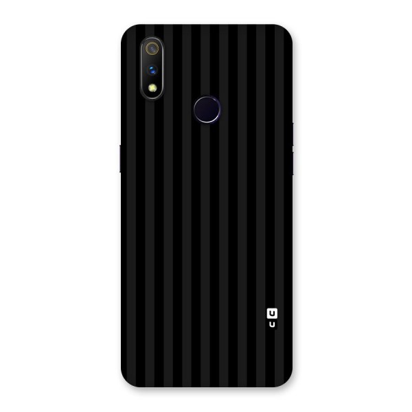 Pleasing Dark Stripes Back Case for Realme 3 Pro