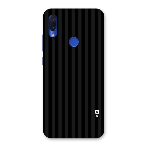 Pleasing Dark Stripes Back Case for Redmi Note 7