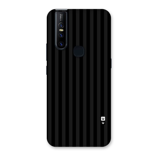 Pleasing Dark Stripes Back Case for Vivo V15