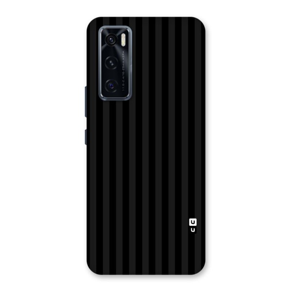 Pleasing Dark Stripes Back Case for Vivo V20 SE