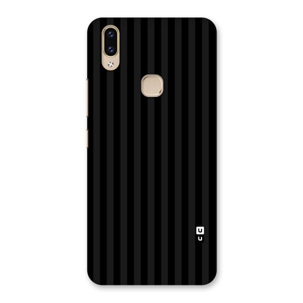 Pleasing Dark Stripes Back Case for Vivo V9