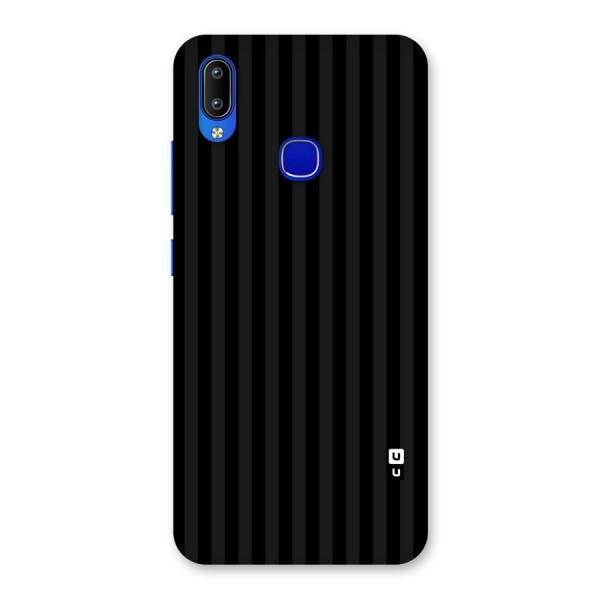 Pleasing Dark Stripes Back Case for Vivo Y91