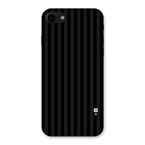 Pleasing Dark Stripes Back Case for iPhone SE 2020