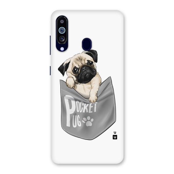 Pocket Pug Back Case for Galaxy A60