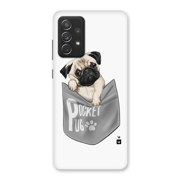 Pocket Pug Back Case for Galaxy A72