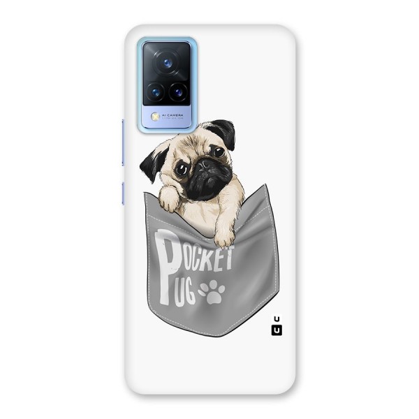 Pocket Pug Back Case for Vivo V21 5G