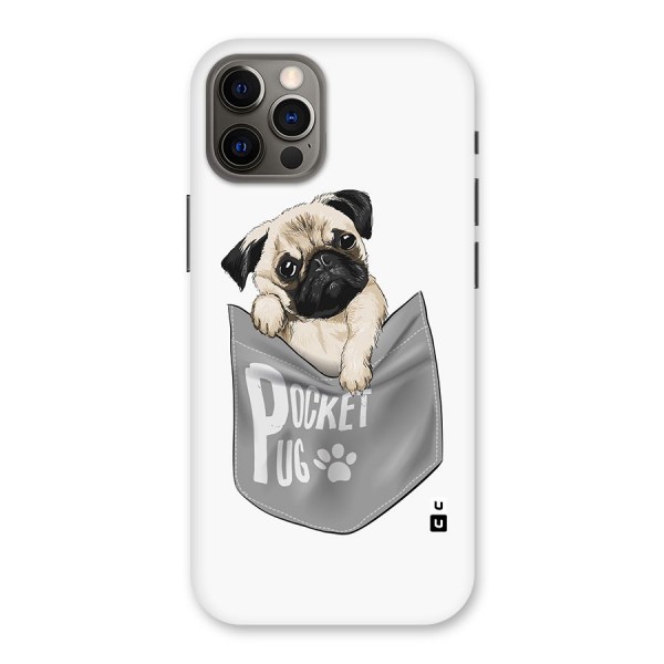 Pocket Pug Back Case for iPhone 12 Pro