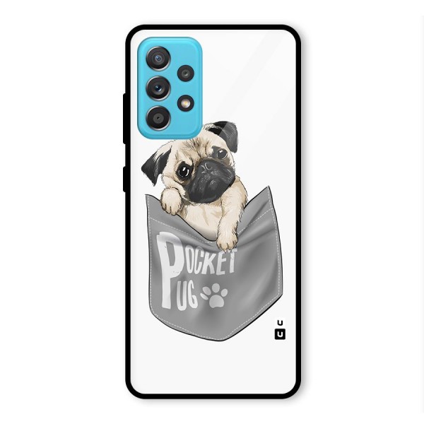 Pocket Pug Glass Back Case for Galaxy A52s 5G